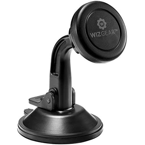 Dashboard Mount, WizGear Universal Magnetic Car Mount Holder, Windshield Mount and Dashboard Mount Holder for Cell Phones with Fast Swift-snap Technology (New Version Dashboard Mount)