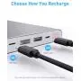 Yoobao 20000mAh Power Bank Mobile Phone Charger External Battery Pack Battery Backup Cell Phone (Dual Input, Dual USB Output) Compatible iPhone 11 Xs Xr X 8 7 Plus, iPad, Samsung and More - Gray Yoobao 20000mAh Power Bank Mobile Phone Charger External Battery Pack Battery Backup Cell Phone (Dual Input, Dual USB Output) Compatible iPhone 11 Xs Xr X 8 7 Plus, iPad, Samsung and More - Gray