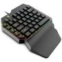 EDIONS Keyboard 39 Keys B Keypad Mobile Phone LED Backlight Universal Home Ergonomic Wired One-Handed Office Laptops Gaming