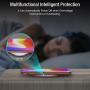 TOZO W1 Wireless Charger Ultra Thin Aviation Aluminum CNC Unibody Fast Charging Pad Rose Gold