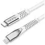 KINPS Apple MFI Certified (10ft/3m) USB C to Lightning Fast Charging Cable Compatible with iPhone 11/11Pro/11 Pro Max/X/XS/XR/XS MAX, Supports Power Delivery(for Use with Type C Chargers), White