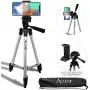 Acuvar 50" Inch Aluminum Camera Tripod with Quick Release + Universal Smartphone Mount for iPhone 11 Pro, 11 Pro Max, Xs, SE 2, Xr, X, 8, 8+, Pixel 3, XL, Android Note 10, S10, S20 & More Smartphones Acuvar 50" Inch Aluminum Camera Tripod with Quick Release + Universal Smartphone Mount for iPhone 11 Pro, 11 Pro Max, Xs, SE 2, Xr, X, 8, 8+, Pixel 3, XL, Android Note 10, S10, S20 & More Smartphones