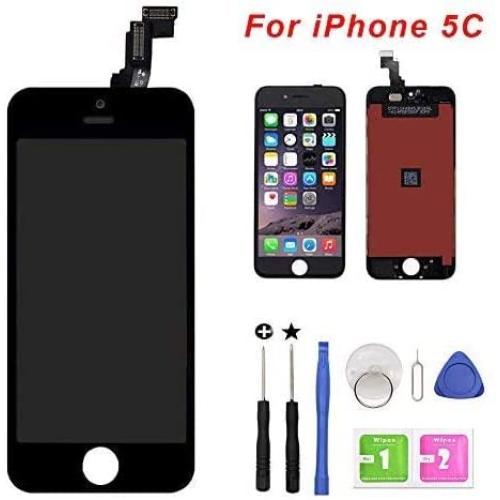 for iPhone 5c Screen Replacement LCD Digitizer Touch Screen Kit with Repail Tools (iPhone 5c Screen Kit)