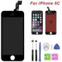 for iPhone 5c Screen Replacement LCD Digitizer Touch Screen Kit with Repail Tools (iPhone 5c Screen Kit)