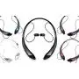 Aduro Amplify Pro SBN45 Wireless Stereo Bluetooth Around The Neck Earbud Headphone Headset (Black/Blue)