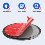 TORRAS Adhesive Sticky Pad Mounting Disk for Car Dashboard, Suction Cup Pad for Cell Phone Holder Car Mount with 90mm Diameter-One Pack
