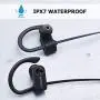 Bluetooth Headphones, LETSCOM Wireless Earbuds V5.0 IPX7 Waterproof Noise Cancelling Headsets, Richer Bass & HiFi Stereo Sports Earphones 8 Hours Playtime Running Headphones with Travel Case Bluetooth Headphones, LETSCOM Wireless Earbuds V5.0 IPX7 Waterproof Noise Cancelling Headsets, Richer Bass & HiFi Stereo Sports Earphones 8 Hours Playtime Running Headphones with Travel Case