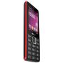 BLU Tank II T193 Unlocked GSM Dual-SIM Cell Phone w/ Camera and 1900 mAh Big Battery - Unlocked Cell Phones - Retail Packaging - Black Red