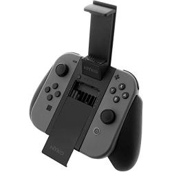 Nyko Clip Grip Power - Joy-Con Grip with Cell Phone Mount, rechargeable battery pack, game storage and SD Card holder for Nintendo Switch