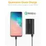 Luxtude 10000mAh Power Bank Portable Charger for iPhone, iPad, Samsung and Android, Fast Charging PD Portable Charger, 18W PD &QC 3.0 Power Delivery USB C Power Bank. (USB-C Charger & Cable Included) Luxtude 10000mAh Power Bank Portable Charger for iPhone, iPad, Samsung and Android, Fast Charging PD Portable Charger, 18W PD &QC 3.0 Power Delivery USB C Power Bank. (USB-C Charger & Cable Included)