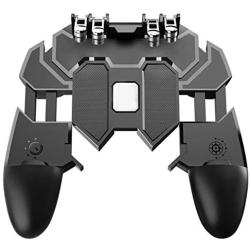 Eorlkes 6 Fingers Gaming Trigger Mobile Phone Fire Button Shooter Controller Gamepad Gamepads & Standard Controllers