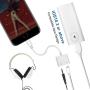 for iPhone Headphone Adapter Dongle Charger Jack AUX Audio 3.5 mm with iPhone 11/7/7Plus/8/8Plus/X/XS/XR/10/XS MAX Accessory Compatible All iOS Systems