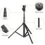 Selfie Stick Tripod,52" Portable Extendable Tripod Stand with Bluetooth Remote & Phone Mount Compatible with iPhone 7/8/x xs /11 /Samsung Galaxy S10 S9/Huawei/Google/Xiaomi/More Cellphone Selfie Stick Tripod,52" Portable Extendable Tripod Stand with Bluetooth Remote & Phone Mount Compatible with iPhone 7/8/x xs /11 /Samsung Galaxy S10 S9/Huawei/Google/Xiaomi/More Cellphone