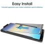 amFilm Glass Screen Protector for Samsung Galaxy Note 8, Full Screen Coverage, 3D Curved Tempered Glass, Dot Matrix with Easy Installation Tray (Black)