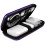 iMangoo Shockproof Carrying Case Hard Protective EVA Case Impact Resistant Travel 12000mAh Bank Pouch Bag USB Cable Organizer Earbuds Sleeve Pocket Accessory Smooth Coating Zipper Wallet Purple iMangoo Shockproof Carrying Case Hard Protective EVA Case Impact Resistant Travel 12000mAh Bank Pouch Bag USB Cable Organizer Earbuds Sleeve Pocket Accessory Smooth Coating Zipper Wallet Purple