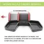 Camoo for Jeep Renegade Phone & GPS Holder 360 Degree Rotation with Storage Box Adjustable Fits Jeep Renegade 2015-2019