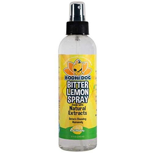 Bodhi Dog Bitter Lemon Spray | Stop Biting and Chewing for Puppies Older Dogs and Cats | Anti Chew Spray Puppy Kitten Training Treatment | 100% Non Toxic | Made in USA