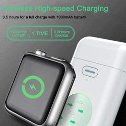 OIFEN for Apple Watch Wireless Charger, Portable iWatch Charger Magnetic Wireless Charger 1000mAh Power Bank for Apple Watch Series 5/4/3/2/1