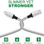 Phone 11 Charger, USB C to Charging Cable [3ft 6ft 10ft] Powerline for Phone 11/11 Pro/11 Pro Max/X/XS/XR/XS Max/8/8 Plus, Supports Power Delivery (Gray)