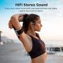 Wireless Earbuds, Vislla 5.0 Bluetooth Sport Headphones Stereo Bass Sound TWS Ear Buds Over Ear Sweatproof Headset 8 Hours Playtime Wireless Earphones with Mic & Charging Case for Running/Working Out