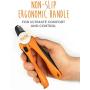 Mighty Paw Dog Nail Clippers | Pet Nail Trimmers & Nail File Set Includes a Built-in Safety Guard to Avoid Cutting Too Short. Stainless Steel Blade & Ergonomic Handle. Vet Recommended.
