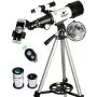 Gskyer Telescope, 70mm Aperture 400mm AZ Mount Astronomical Refracting Telescope for Kids Beginners - Travel Telescope with Carry Bag, Phone Adapter and Wireless Remote Gskyer Telescope, 70mm Aperture 400mm AZ Mount Astronomical Refracting Telescope for Kids Beginners - Travel Telescope with Carry Bag, Phone Adapter and Wireless Remote