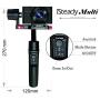 Gimbal Stabilizer for Sony RX100 Series/RX0, 3-Axis Gimbal Stabilizer for Digital Camera/Action Camera/Smartphone, Vlog Record, Inception Sports Mode, Timelapse, Playload 400g, hohem iSteady Multi