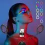 6.6" RGB Selfie Ring Light, Double LED Ringlight 3200-6500K with Mirror & Tripod Stand for Live Stream/Make Up/YouTube/TikTok/Photography/Video Recording Compatible with iPhone & Android Phone