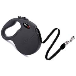 SENYEPETS Heavy Duty Retractable Dog Leash by Senye - Great for Small,Medium&Large Dogs up o 110lbs-Strong Nylon Ribbon Extends 16ft; 360° Tangle-Free;Durable Big Pet Leash