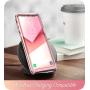 i-Blason Cosmo Series Designed for Galaxy S9 Case, Full-Body Bumper Protective Case with Built-in Screen Protector for Samsung Galaxy S9 2018 Release (Pink)