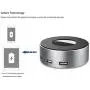 VOGEK 6-Port USB Charger Desktop Charging Station with Smart Identification (Silver-Black)