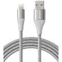 Anker Powerline+ II Lightning Cable (6ft), Silver Anker Powerline+ II Lightning Cable (6ft), Silver