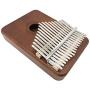 Kalimba Thumb Piano 17 Keys Rosefinch Finger Piano Mahogany Mbira with Tuning Hammer Study Instruction Bag Gift for Beginner Adults Kids