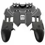 grfamily New Upgrade AK66 MEMO Mobile Game Controller for PUBG Six Finger All-in-One Mobile Phone Triggers Controller Free Fire Button Joystick Gamepad for iOS & Android Phone (Gray) grfamily New Upgrade AK66 MEMO Mobile Game Controller for PUBG Six Finger All-in-One Mobile Phone Triggers Controller Free Fire Button Joystick Gamepad for iOS & Android Phone (Gray)