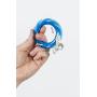 The LOOP Earbuds Cord Organizer Headphones Earbuds Earbud case Tangle-Free Cable Management Wire Protection 3X Durable Portable Travel Cell Phone Accessories Cool Pack Blue Green Purple Cool Pack