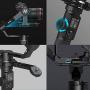 FeiyuTech AK4500 Camera Stabilizer Handheld Gimbal for DSRL Mirrorless Camera Sony a6400/a9/a6300/a6500/a7II/a6000/a7SII//80D/6D Mark II/EOS R/M50/EOS 200D/Nikon/Panasonic GH4/GH5, Payload 10.14lb