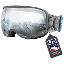 Wildhorn Cristo Ski Goggles - US Ski Team Official Supplier - Snow Goggles for Men, Women & Youth