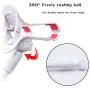 Universal Cell Phone Holder, Lazy Bracket Mobile Phone Stand, Flexible Gooseneck Long Arm Clip by AUXO-FUN (White)