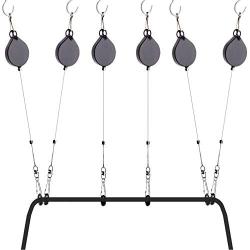 KIWI design VR Cable Management | Ceiling Pulley System for HTC Vive/Vive Pro Virtual Reality/Oculus Rift/PS VR/Microsoft MR/Samsung Odyssey VR Accessories (Black)