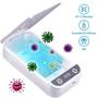 UV Cell Phone Cleaner Box for All Phones/Face Mask/Makeup Tools/Toothbrush/Watches/Jewelry,Fast & Effective Box