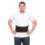 Beqo Back Brace for Lower Back Pain with Removable Lumbar Pad | Back Pain Relief Support Belt for Men & Women | Secure Fastener, Non-Slip Silicone Straps, Breathable Mesh, Adjustable Panels - Size L