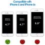 JETech Case for Apple iPhone 6 and iPhone 6s, Shock-Absorption Bumper Cover, Anti-Scratch Clear Back (Black)