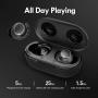 Wireless Earbuds, Mpow M30 in-Ear Bluetooth Headphones, Immersive Bass Sound, IPX8 Waterproof Sport Earphones, Touch Control Bluetooth Earbuds, 25 Hrs w/USB-C Charging Case/Twin&Mono Mode/Mics,Black