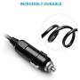 BESTEK 150W 2-Socket Cigarette Lighter Power Adapter DC Outlet Splitter 3.1A Dual USB Car Charger for iPhone X/8/7/6s/6 Plus, iPad, Samsung Galaxy S9/S9 Plus and More