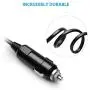 BESTEK 150W 2-Socket Cigarette Lighter Power Adapter DC Outlet Splitter 3.1A Dual USB Car Charger for iPhone X/8/7/6s/6 Plus, iPad, Samsung Galaxy S9/S9 Plus and More