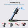 Yootech Wireless Charger Qi-Certified 10W Max Wireless Charging Stand, Compatible with iPhone SE 2020/11/11 Pro/11 Pro Max/XS MAX/XR/XS/X/8, Galaxy S20/Note 10 Plus/S10/S10 Plus(No AC Adapter)
