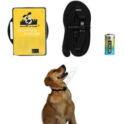 Downtown Pet Supply Citronella No Bark Automatic Spray, Humane No Shock Collar, Anti-bark with Advanced Bark Detection (Collar and Citronella Cans Available)