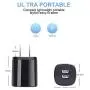 USB C Wall Charger, USB Charging Plug Charger Brick with Type C Cable Cell Phone C Charger Cord Compatible with Samsung Galaxy S10,S9,S8,A80,A70,OnePlus 7 Pro,7,6T,6,5T,Google Pixel 3a