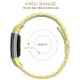MoKo Fitbit Charge 2 Band, Universal Stainless Steel Watch Band Strap Bracelet + Connector for 2016 Fitbit Charge 2 Heart Rate + Fitness Wristband (Smart Watch NOT Included), Gold
