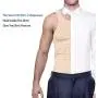 GKVK Mens Slimming Body Shaper Vest Shirt Abs Abdomen Slim GKVK Mens Slimming Body Shaper Vest Shirt Abs Abdomen Slim
